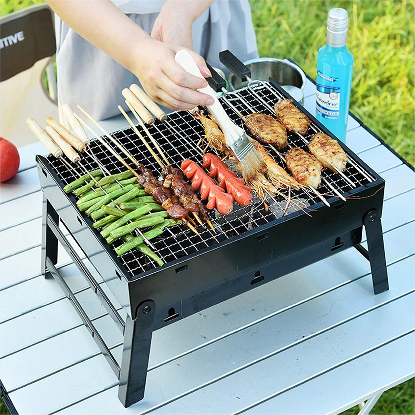 BBQ Pocket® - Asador Parrilla de Carbón Portátil🥩🔥