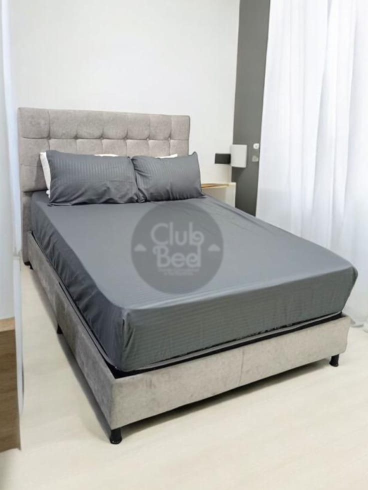 COMBO de Juego de Sábanas Polialgodón 800 hilos +2 Fundas de almohadas de regalo🎁