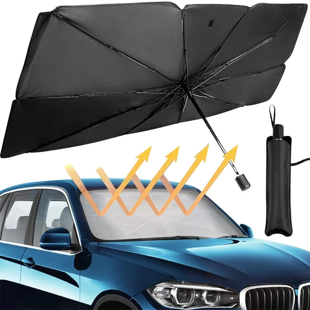 Sombrilla Parasol de Carro – Protección solar al instante☀️🚫