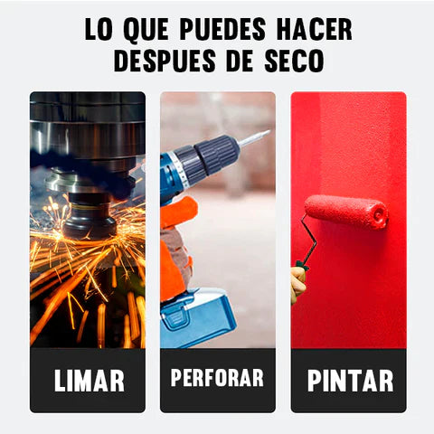 🔧 Reparación de Metales al Instante – Fórmula A+B de Alta Resistencia
