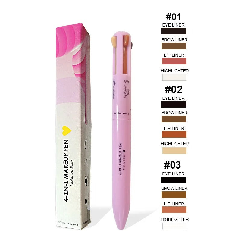Lápiz profesional de maquillaje 4 en 1 💄- Edición Limitada (Importado)