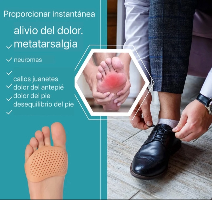 ALMOHADILLAS ORTOPEDICAS PARA LA PLANTA DE LOS PIES™