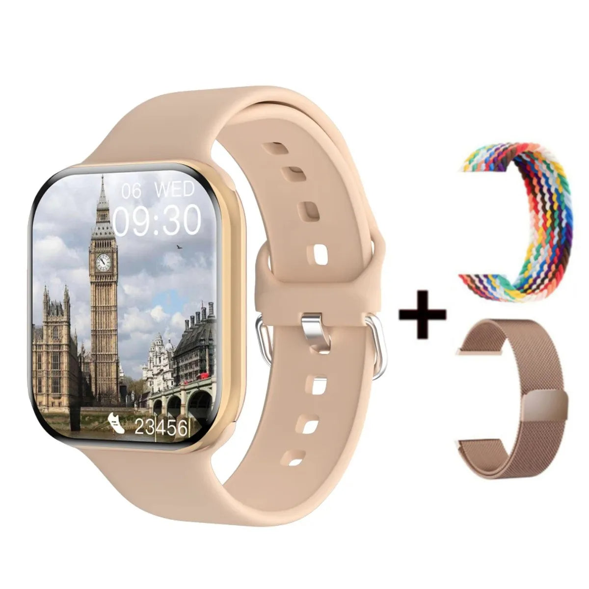 🔥 Super Combo liquidación Tech: Reloj T500 + Audífonos M25 + 2 Manillas de Regalo 🎁