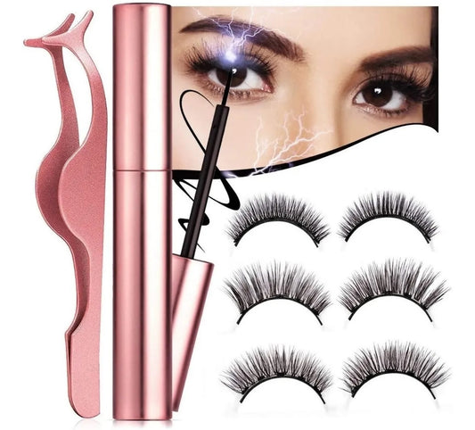 Kit de Pestañas Magnéticas "Mirada de Impacto" 💖