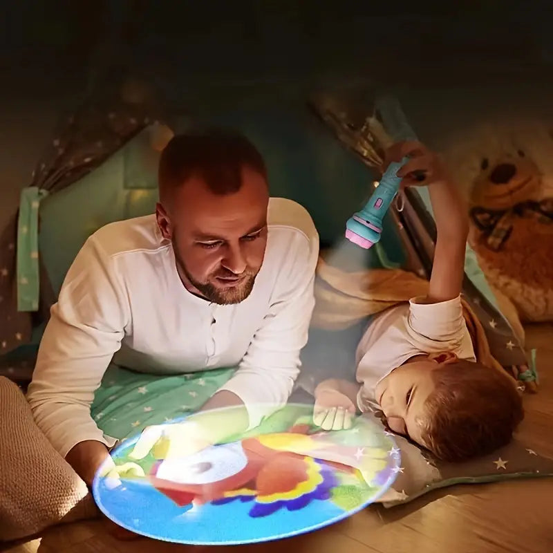 Lampara proyector led de historias infantiles - Combo 2x1