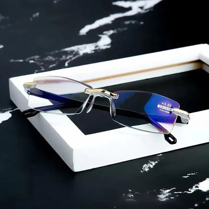 👓 Gafas Fotocromáticas TR90 COMBO (2x1) - Protección Luz Azul + Visión Progresiva👓