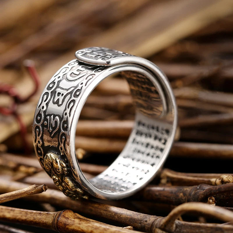 💍 Anillo Feng Shui Pixiu -  Riqueza, protección y suerte.🐉