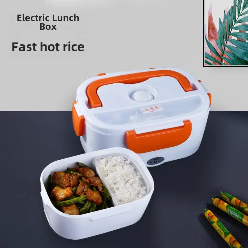 🚗🍱 Lonchera Eléctrica Portátil 2 en 1 – ¡Disfruta tu comida caliente donde quieras!