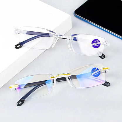 👓 Gafas Fotocromáticas TR90 COMBO (2x1) - Protección Luz Azul + Visión Progresiva👓