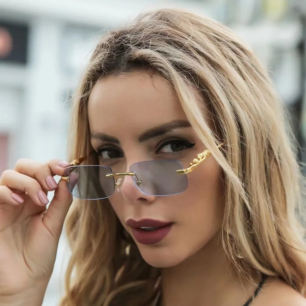 Gafas de Lujo Crown Visión🕶️Edicion Limitada Estilo Cartier✨