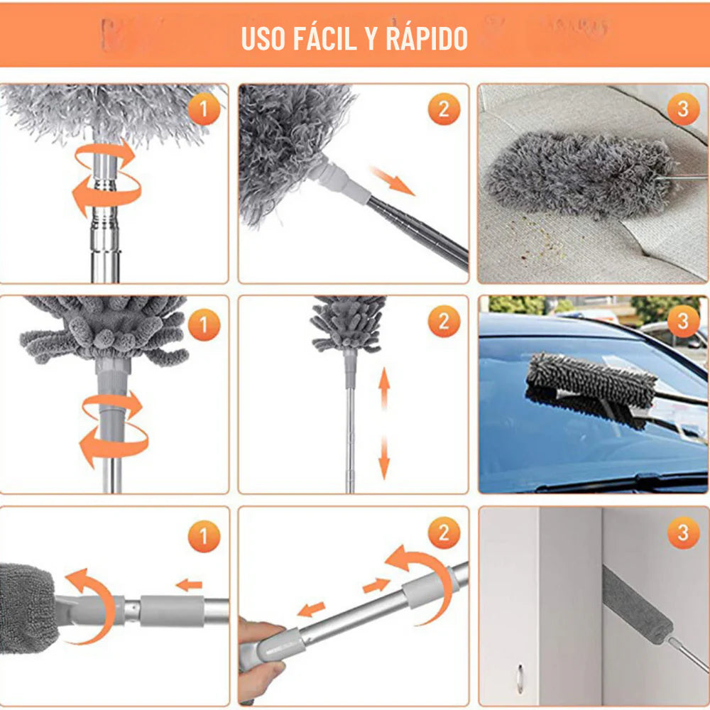 Set De Plumero Extensible hasta 280cm!✨