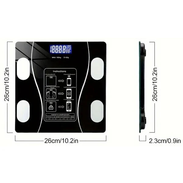 Oferta Relámpago⚡: Balanza Smart con Bluetooh