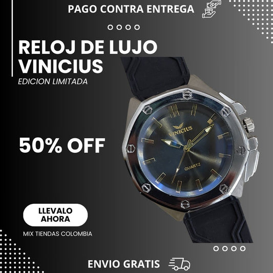 Reloj de lujo deportivo  vinicius - edición limitada⌚