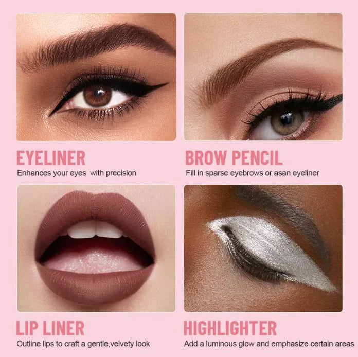Lápiz profesional de maquillaje 4 en 1 💄- Edición Limitada (Importado)