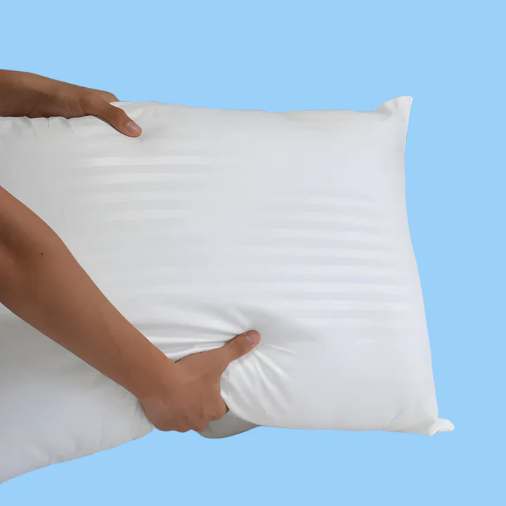 Combo x4 Almohadas DreamComfort® De fibra siliconada de algodon 60x40 cm