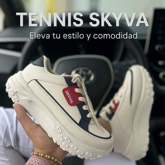 TENNIS SKYVA®  ELEVA TU ESTILO Y COMODIDAD✨