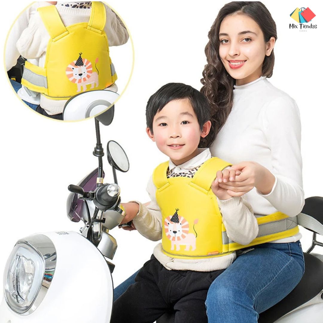 Chaleco  de seguridad de moto🏍️ para niños👧👦