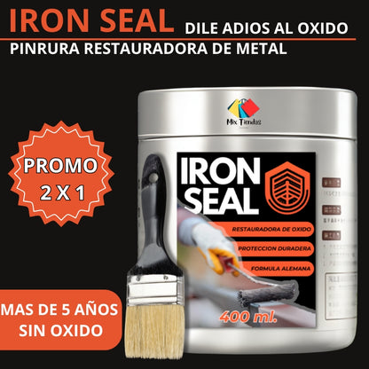 Iron Seal - La Revolución en Restauración y Protección Anticorrosiva🛡️SUPER COMBO 2x1 + Brocha gratis 🎁