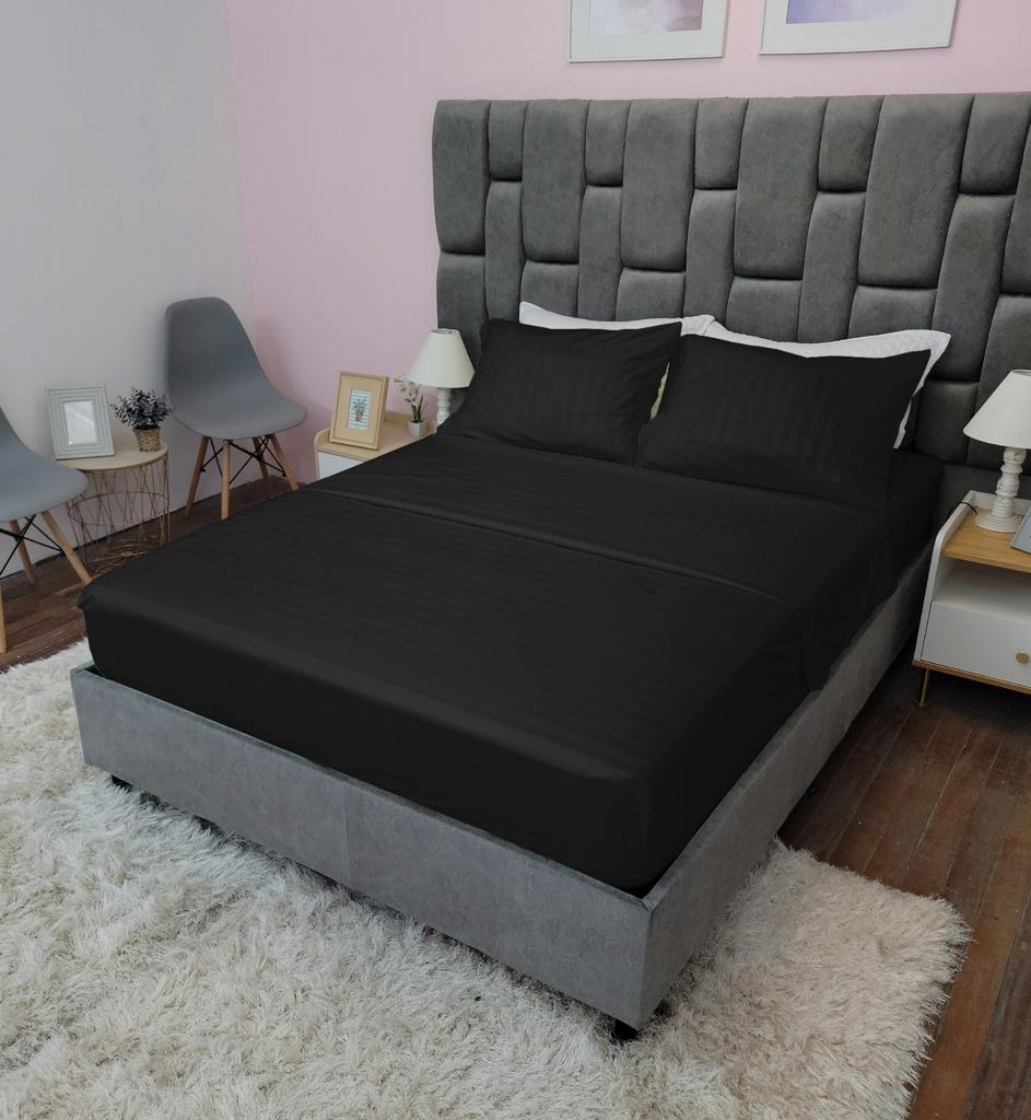 COMBO de Juego de Sábanas Polialgodón 800 hilos +2 Fundas de almohadas de regalo🎁