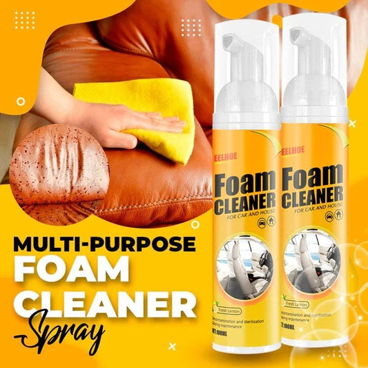 FOAM CLEANER®  LIMPIADOR INSTANTANEO EN ESPUMA MULTIPROPÓSITO 🧼🚗🏠