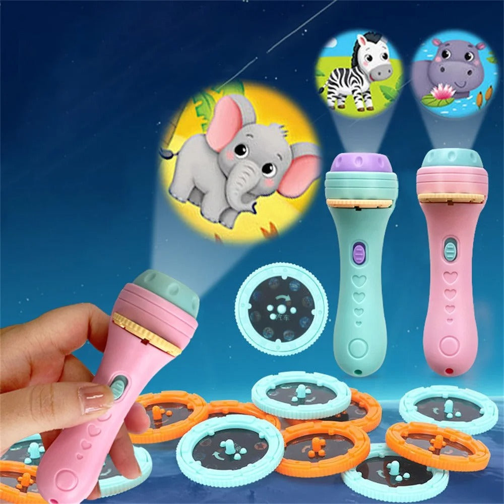 Lampara proyector led de historias infantiles - Combo 2x1