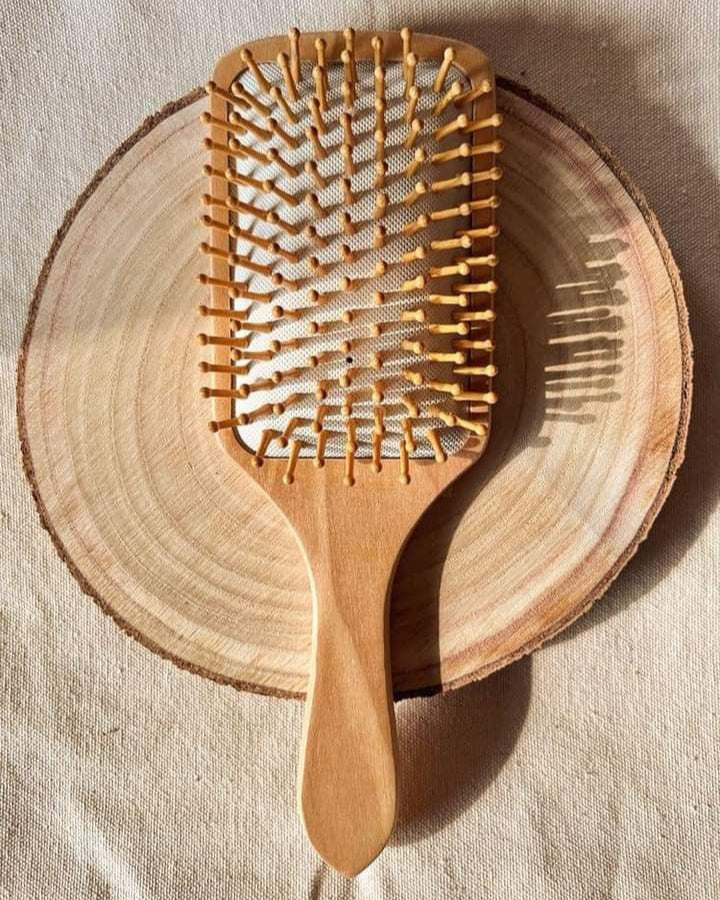 Cepillo de Bambú para el cabello🌾: Oferta especial
