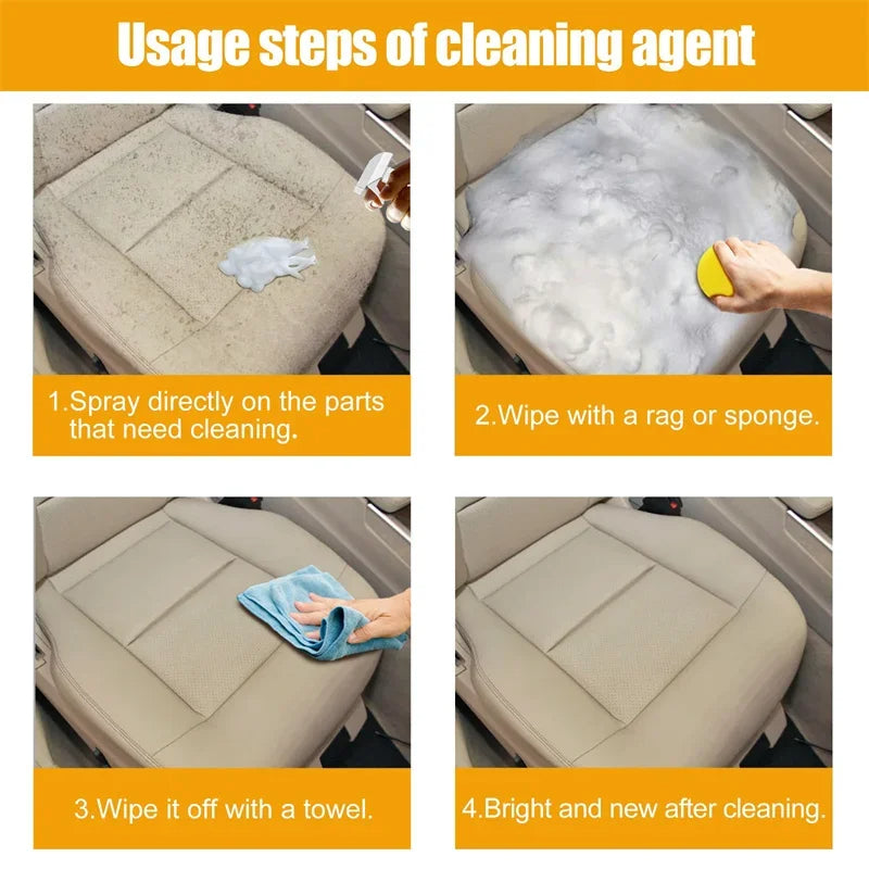 FOAM CLEANER®  LIMPIADOR INSTANTANEO EN ESPUMA MULTIPROPÓSITO 🧼🚗🏠