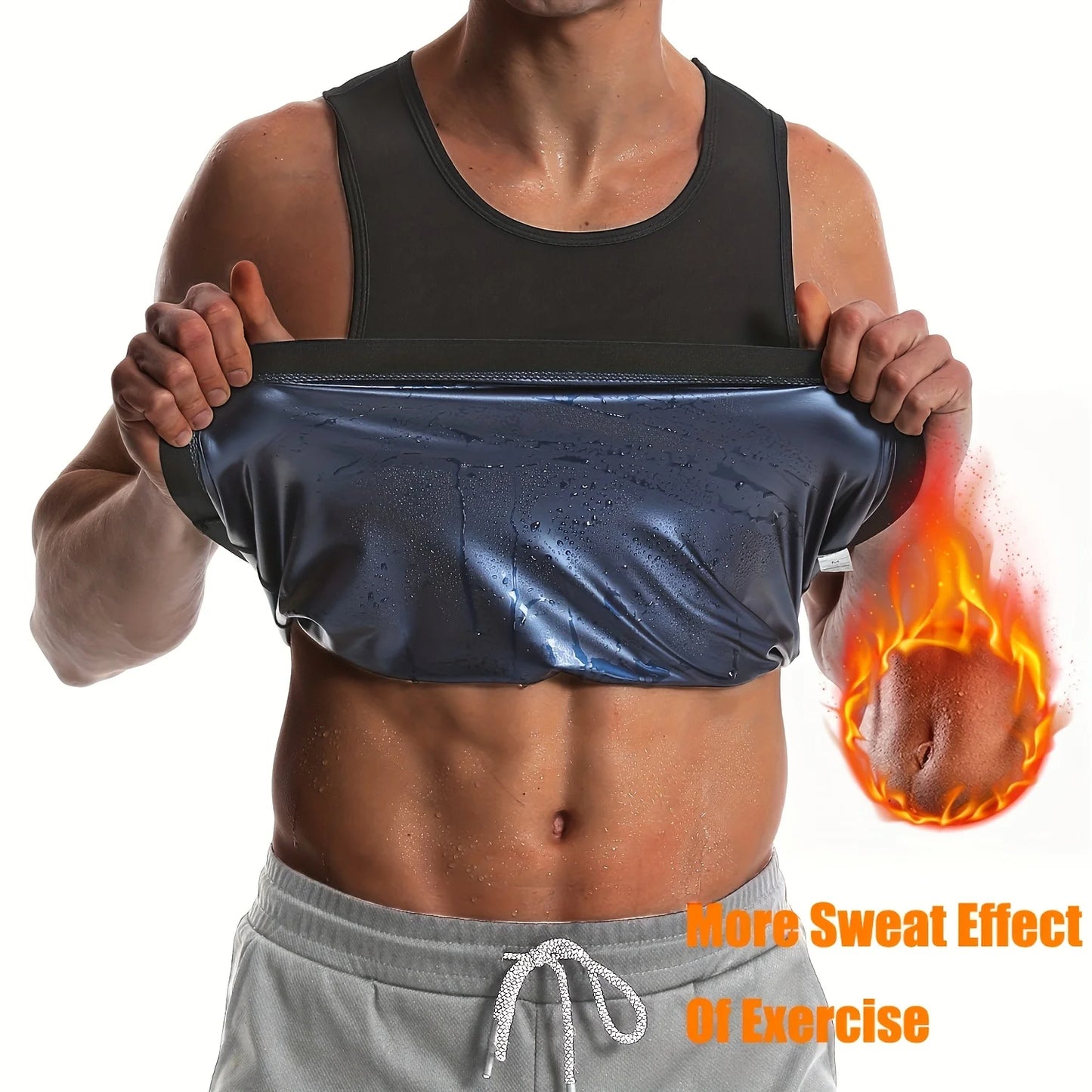 CAMISETA QUEMA GRASA🔥 EFECTO SAUNA💦