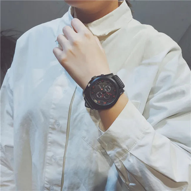 Aurum Time - Reloj de Lujo  Con Correa En Cuero, Elegancia y Estilo para Cada Ocasión⏳