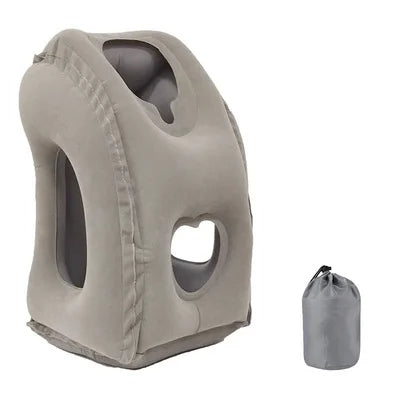 AlmoTravel | Almohada de Viaje Inflable Ergonómica