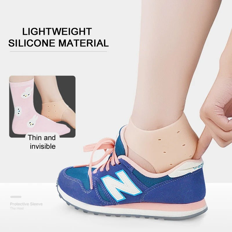 1 par de Plantilla Silicona Ortopédica  Para Talón👣 + 1 Par adicional GRATIS🎁
