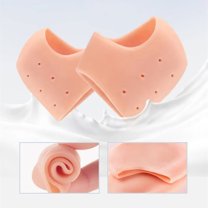 1 par de Plantilla Silicona Ortopédica  Para Talón👣 + 1 Par adicional GRATIS🎁