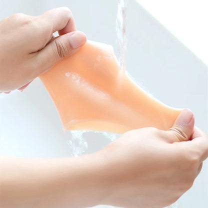 1 par de Plantilla Silicona Ortopédica  Para Talón👣 + 1 Par adicional GRATIS🎁