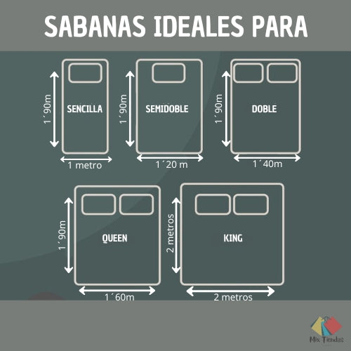 COMBO de Juego de Sábanas Polialgodón 800 hilos +2 Fundas de almohadas de regalo🎁